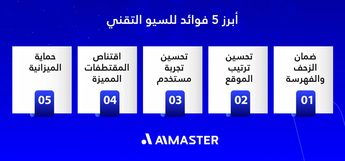 أبرز 5 فوائد للسيو التقني