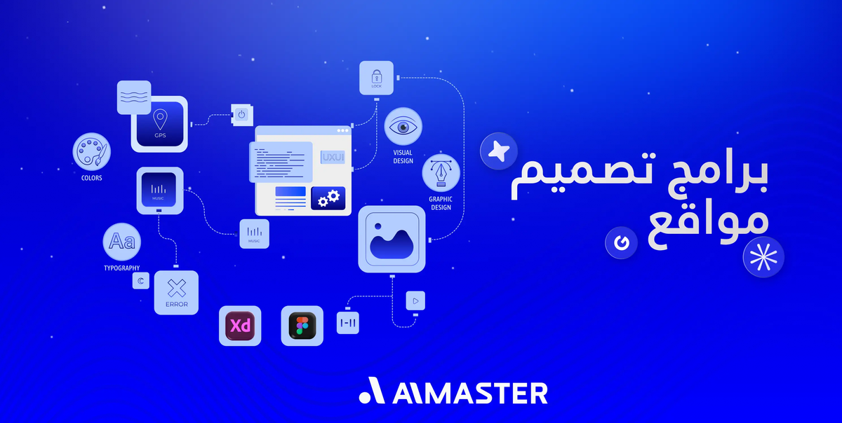 برامج تصميم مواقع