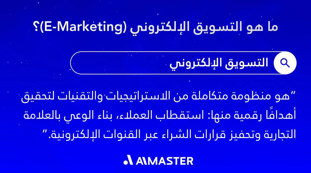 ما هو التسويق الإلكتروني (E-Marketing)؟